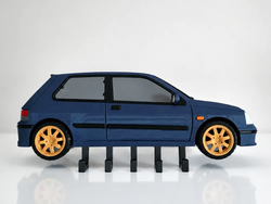 Renault Clio Williams Schlüsselhalter – 3D-Druck-Zauber