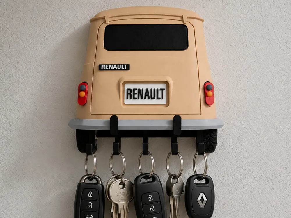 Renault 4 Schlüsselhalter