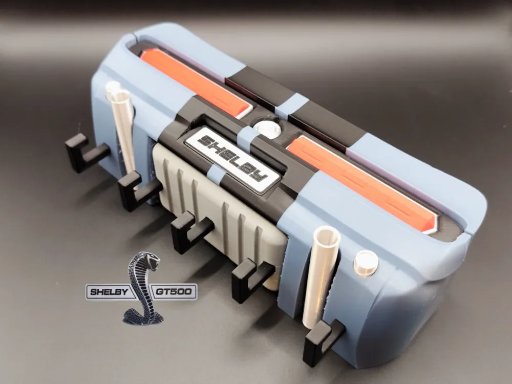 Ford Mustang Shelby GT500 Schlüsselhalter – 3D-Druck-Zauber