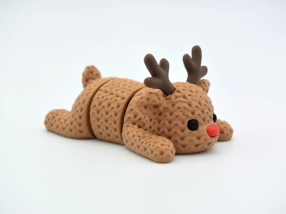 GESTRICKTES FLEXI RENTIER - WEIHNACHTEN