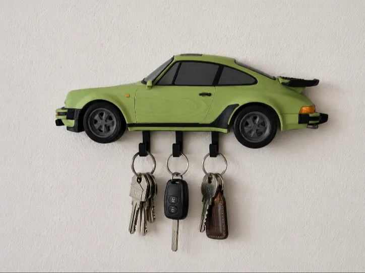 Porsche 911 Turbo Seite Schlüsselhalter