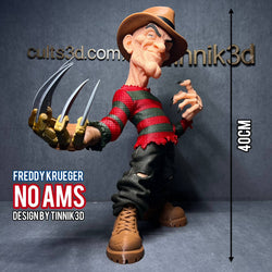 FREDDY KRUEGER – 3D-gedruckte Dekofigur ca. 30–40 cm