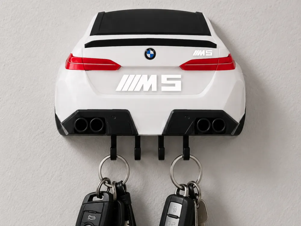 BMW M5 G90 Schlüsselhalter – 3D-Druck-Zauber