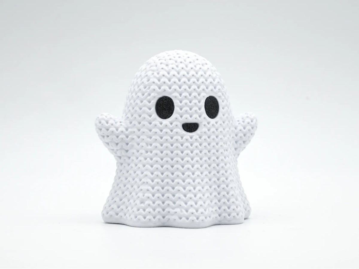 GESTRICKTER SÜßER GEIST - HALLOWEEN – KOSTENLOSES 3D-DRUCKMODELL – MAKERWORLD
