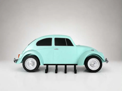 Volkswagen Käfer Schlüsselhalter – 3D-Druck-Zauber