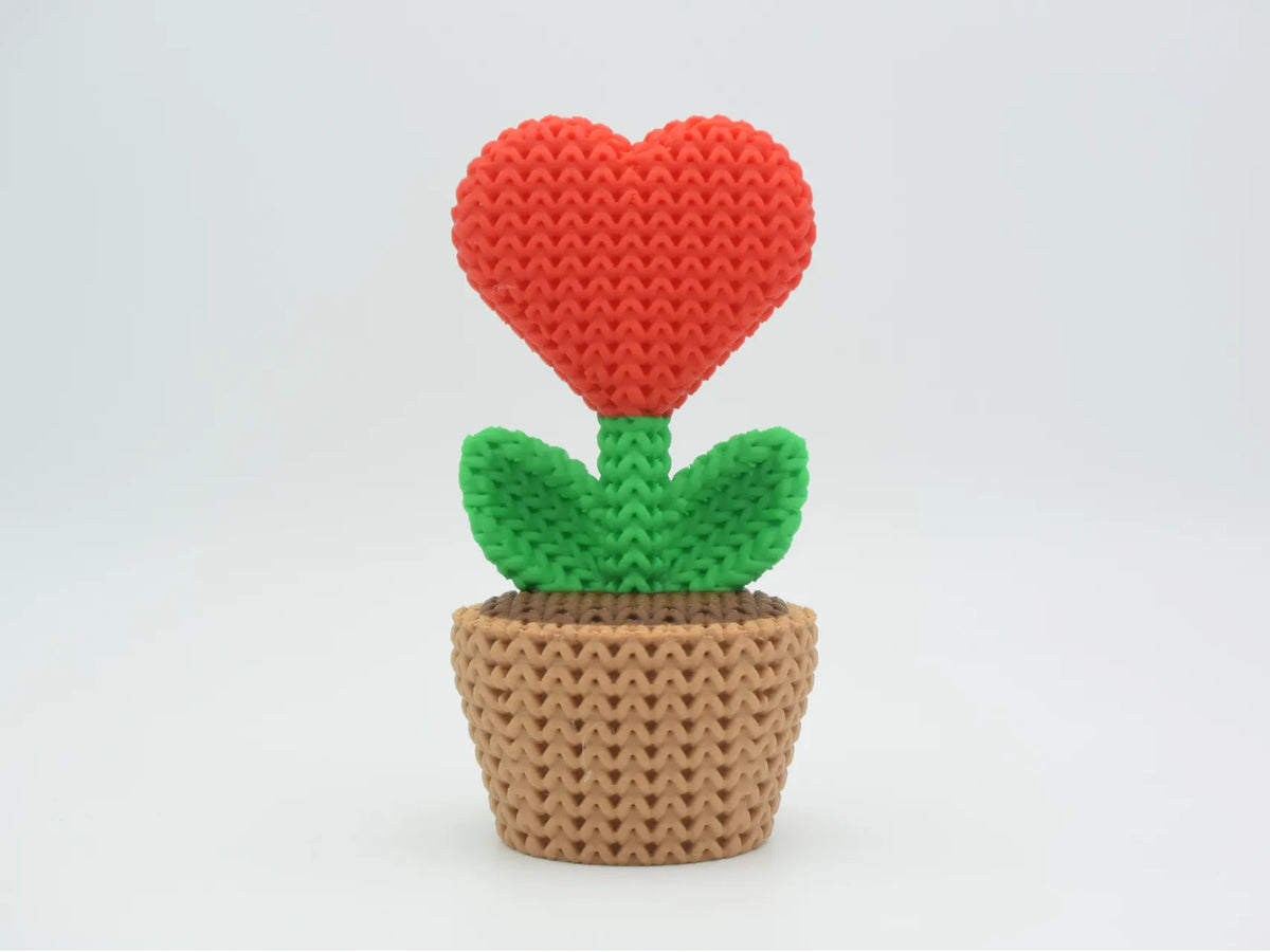 GESTRICKTES HERZGEWÄCHS IM TOPF (3 FILAMENTWECHSEL)