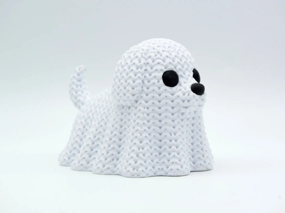 GESTRICKTER HALLOWEEN-HUNDEGEIST