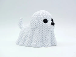 GESTRICKTER HALLOWEEN-HUNDEGEIST