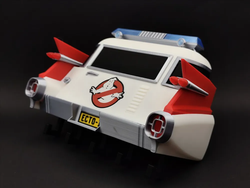 Cartoon-Film ECTO-1 Schlüsselhalter – Für echte Ghostbusters-Fans – 3D-Druck-Zauber