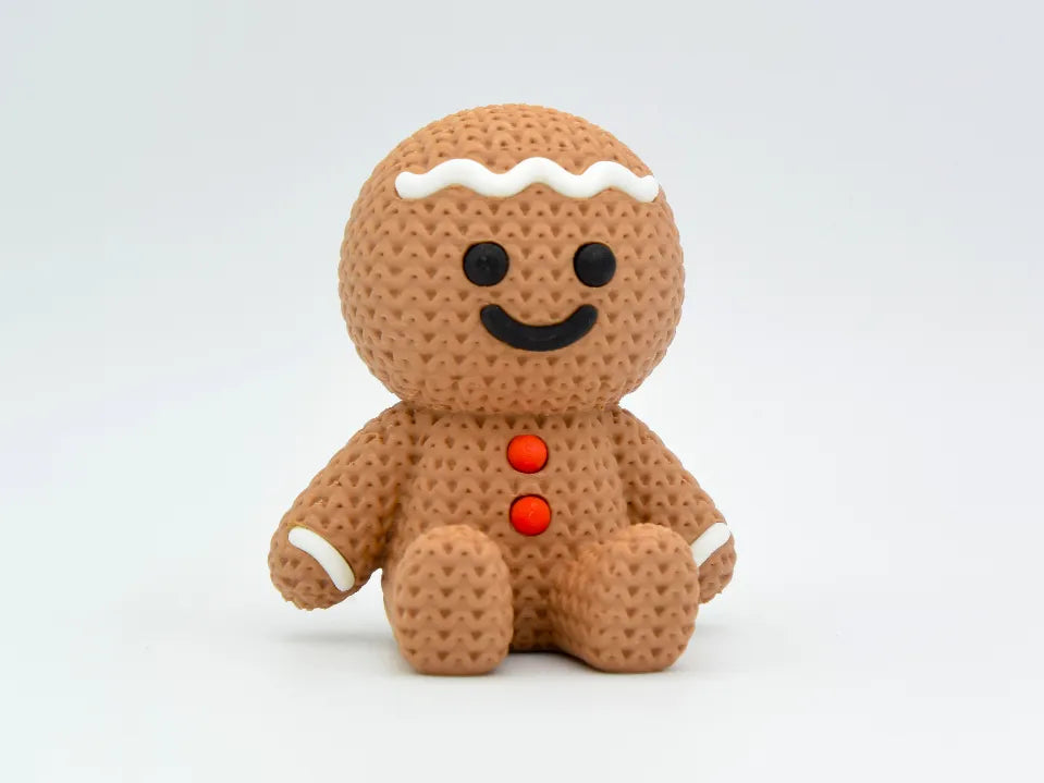 GESTRICKTER LEBKUCHENMANN - WEIHNACHTEN
