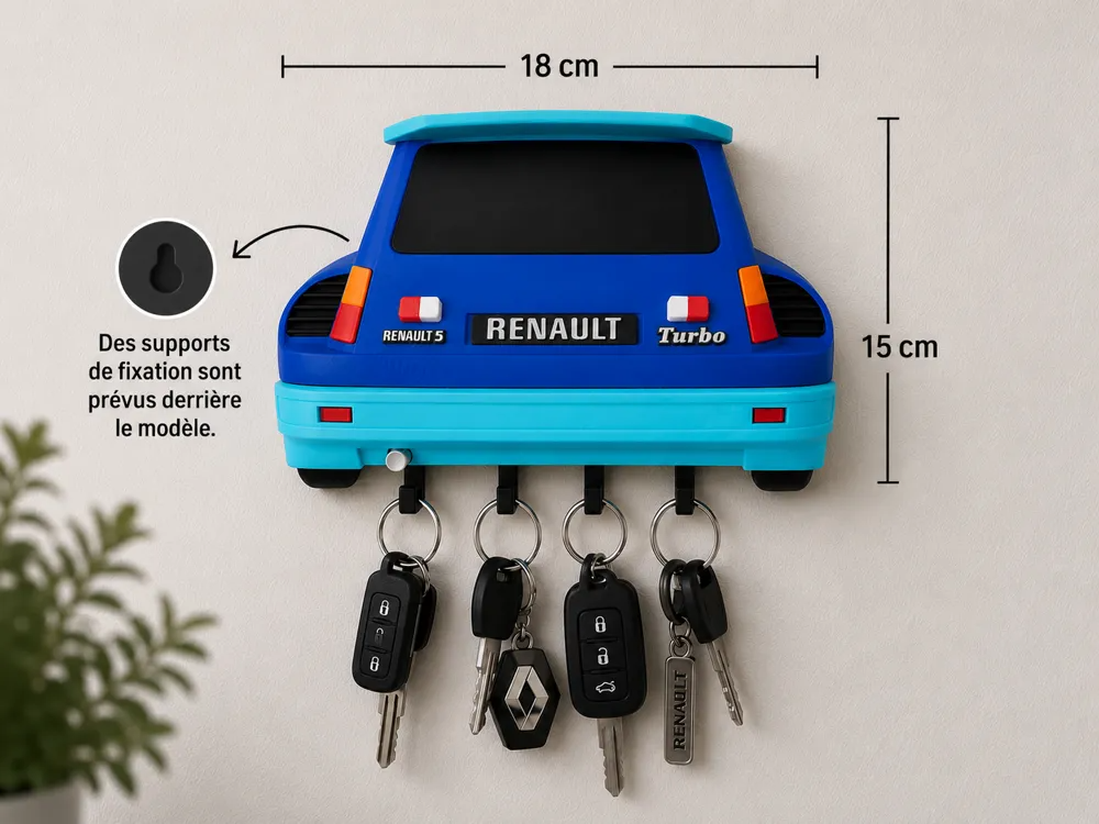 Renault 5 Heck Schlüsselhalter
