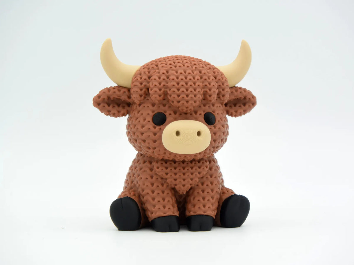 GESTRICKTES HOCHLANDRIND