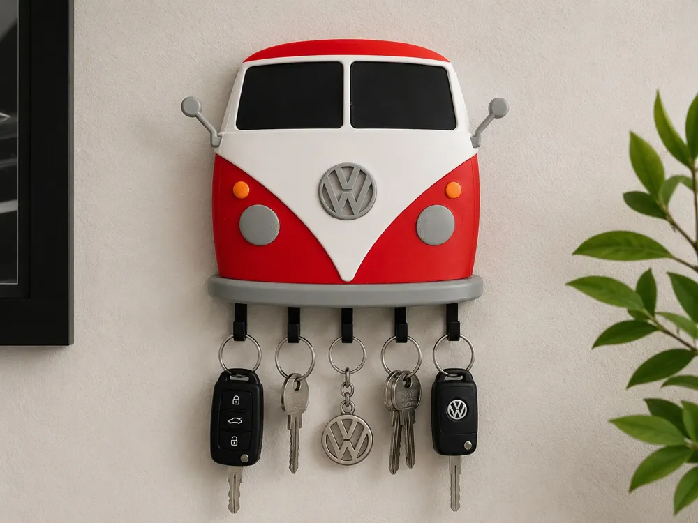 Volkswagen T1 Front Schlüsselhalter