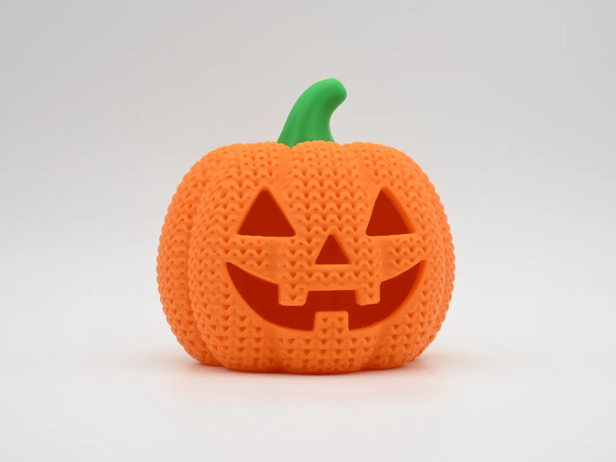 GESTRICKTER KÜRBIS-JACK-O-LANTERN - HALLOWEEN – KOSTENLOSES 3D-DRUCKMODELL – MAKERWORLD