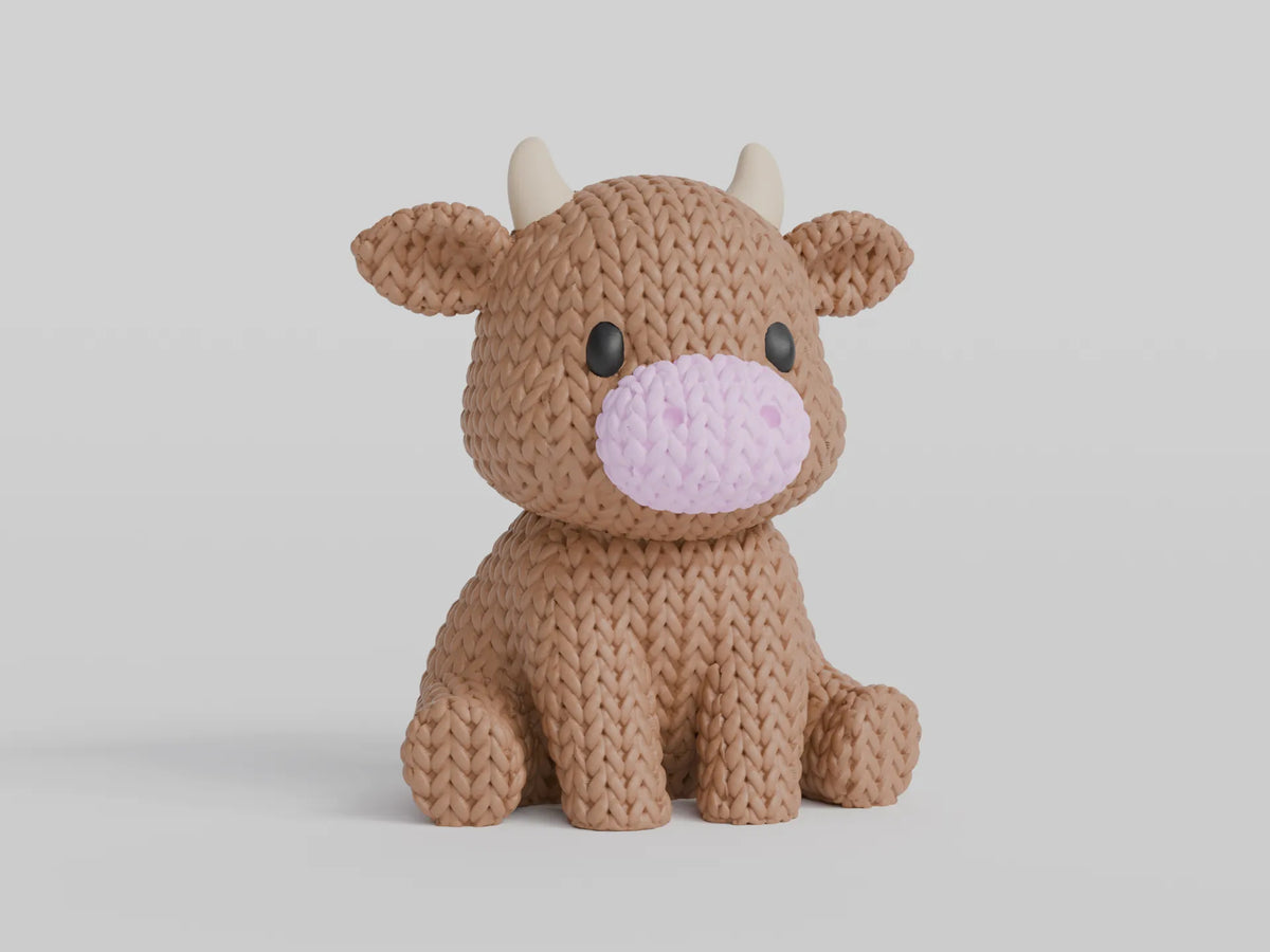 GESTRICKTE KUH