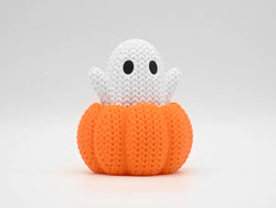 GESTRICKTER GEIST IM KÜRBIS - HALLOWEEN – KOSTENLOSES 3D-DRUCKMODELL – MAKERWORLD