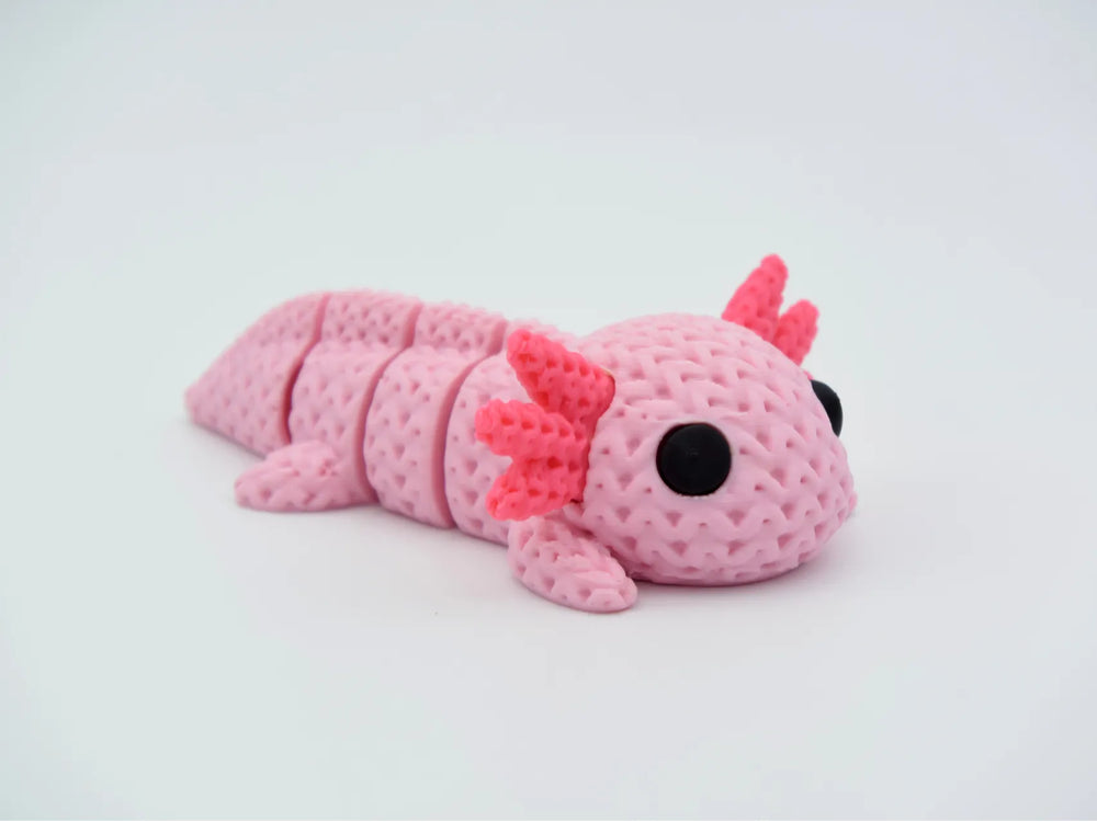 GESTRICKTER GELENKIGER AXOLOTL