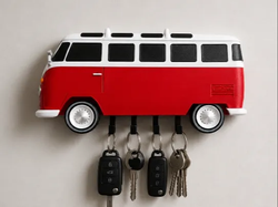 Volkswagen T1 Fensterbus Schlüsselhalter – 3D-Druck-Zauber