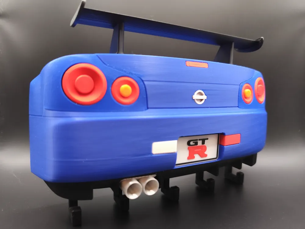 Nissan Skyline GT-R R34 Schlüsselhalter