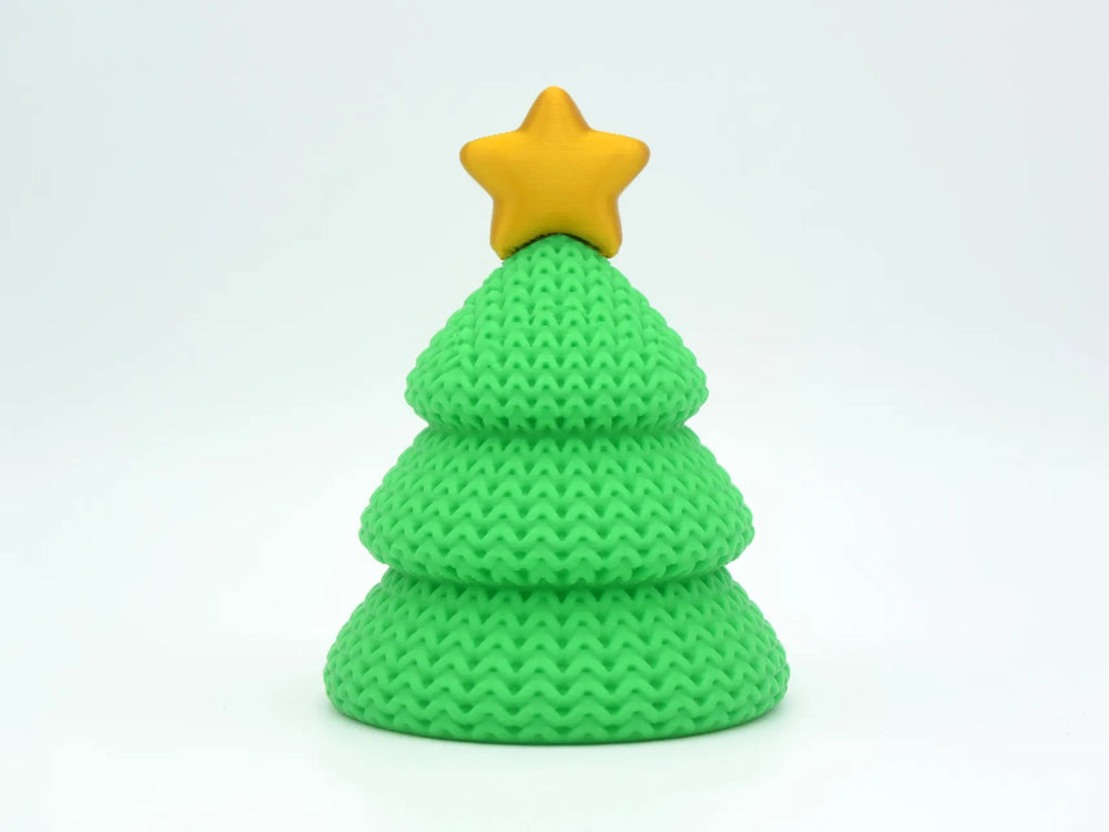 GESTRICKTER WEIHNACHTSBAUM