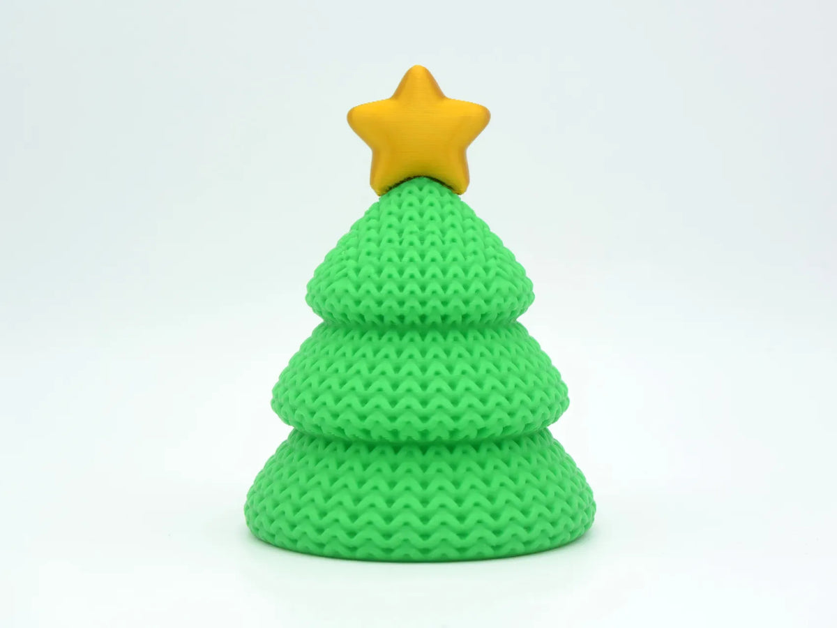 GESTRICKTER WEIHNACHTSBAUM