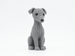 GESTRICKTER GREYHOUND HUND