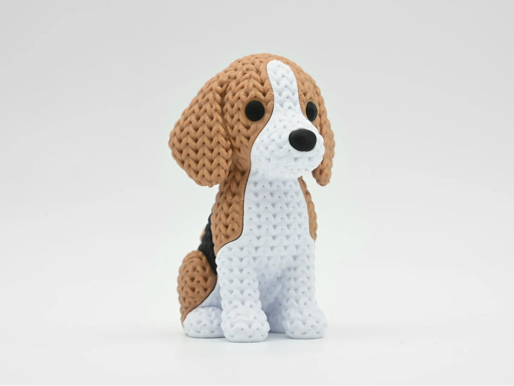 GESTRICKTER BEAGLE-HUND