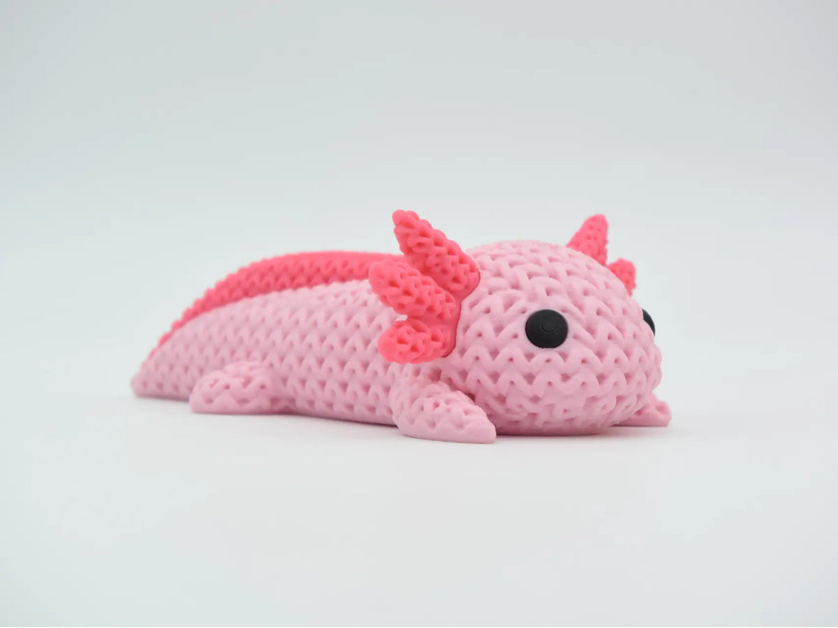 GESTRICKTER AXOLOTL