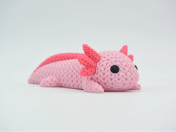 GESTRICKTER AXOLOTL