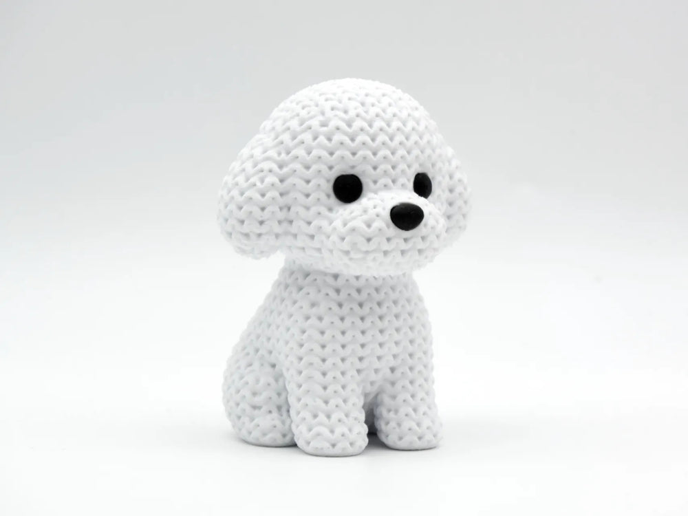 GESTRICKTER BICHON FRISÉ HUND