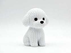 GESTRICKTER BICHON FRISÉ HUND