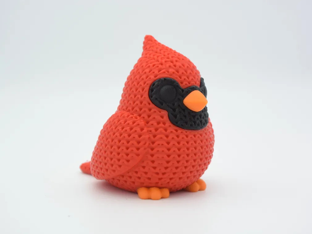 GESTRICKTER KARDINALVOGEL