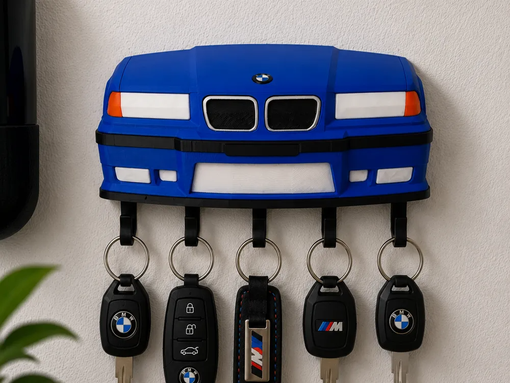 BMW E36 Schlüsselhalter – 3D-Druck-Zauber