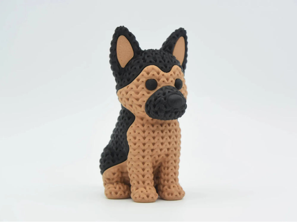 GESTRICKTER DEUTSCHER SCHÄFERHUND
