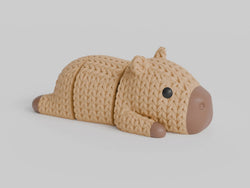 GESTRICKTES BEWEGLICHES CAPYBARA
