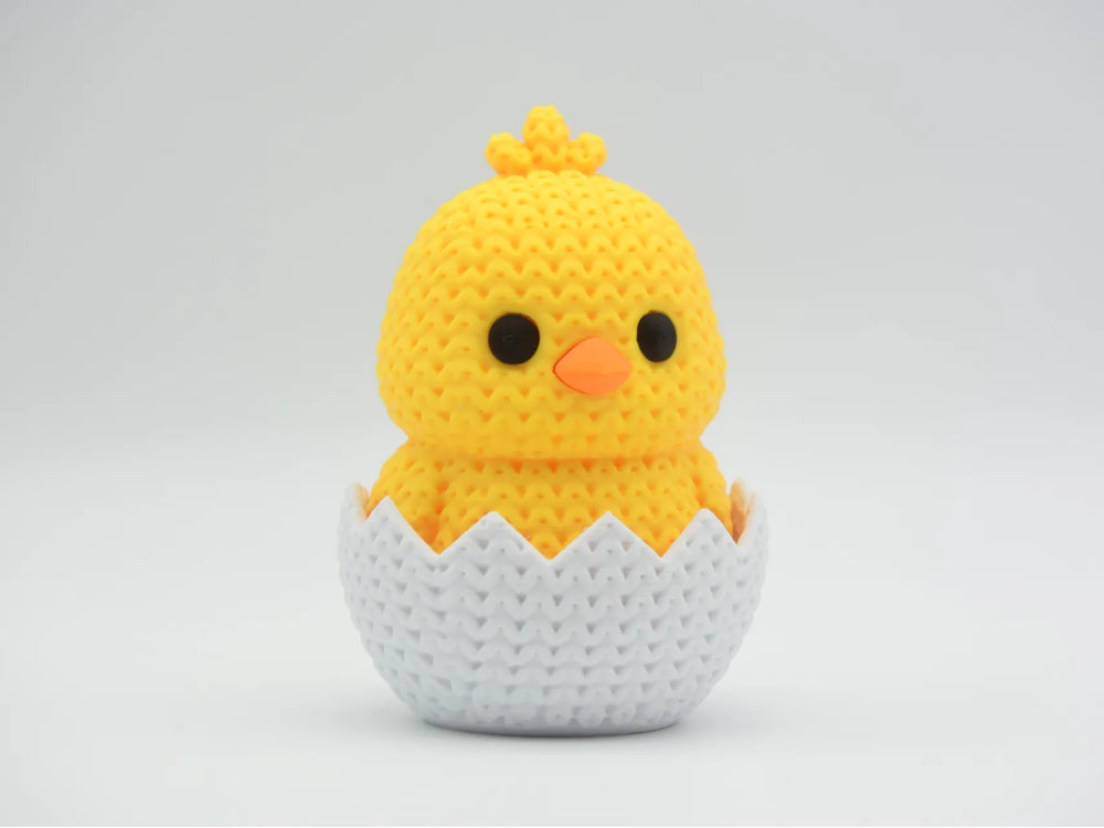 GESTRICKTES SCHLÜPFENDES KÜKEN - OSTERN