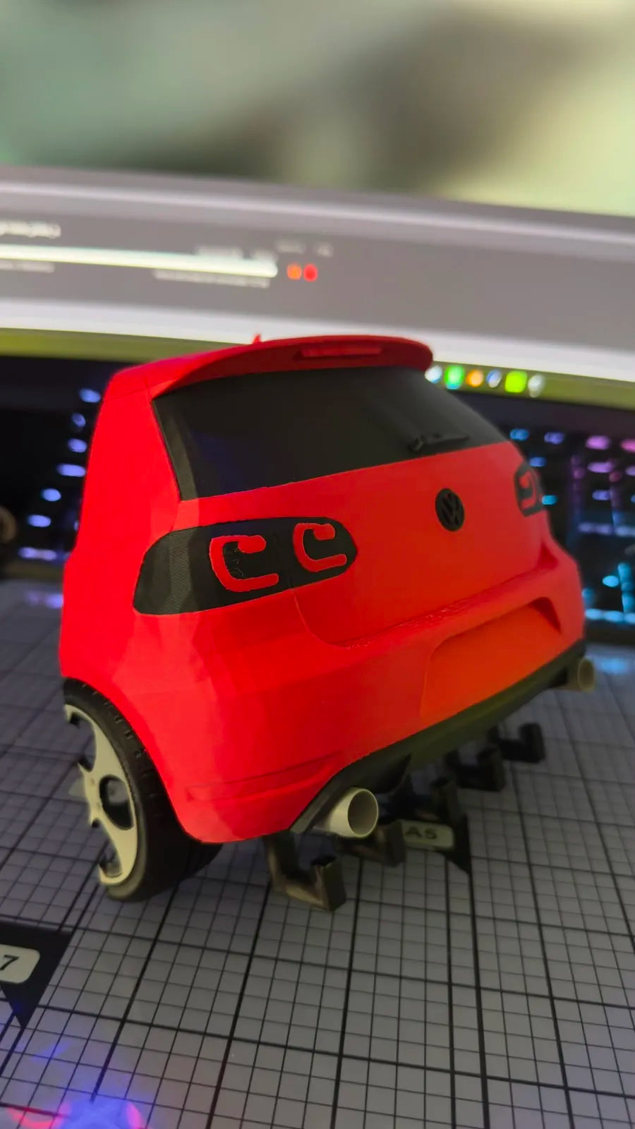 Volkswagen Golf MK6 GTI Schlüsselhalter