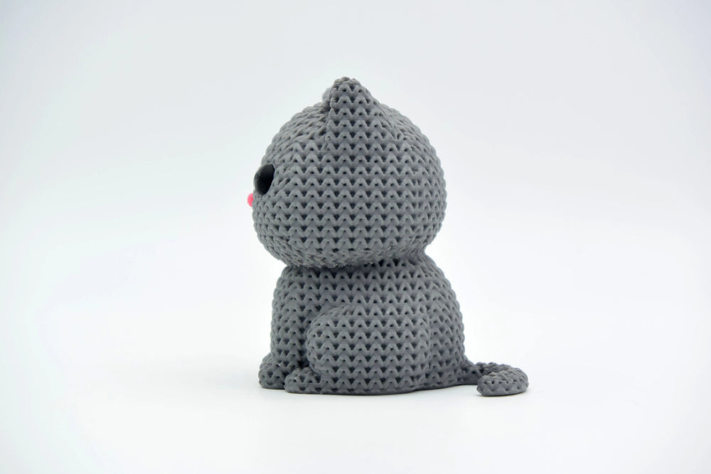 GESTRICKTE KATZE