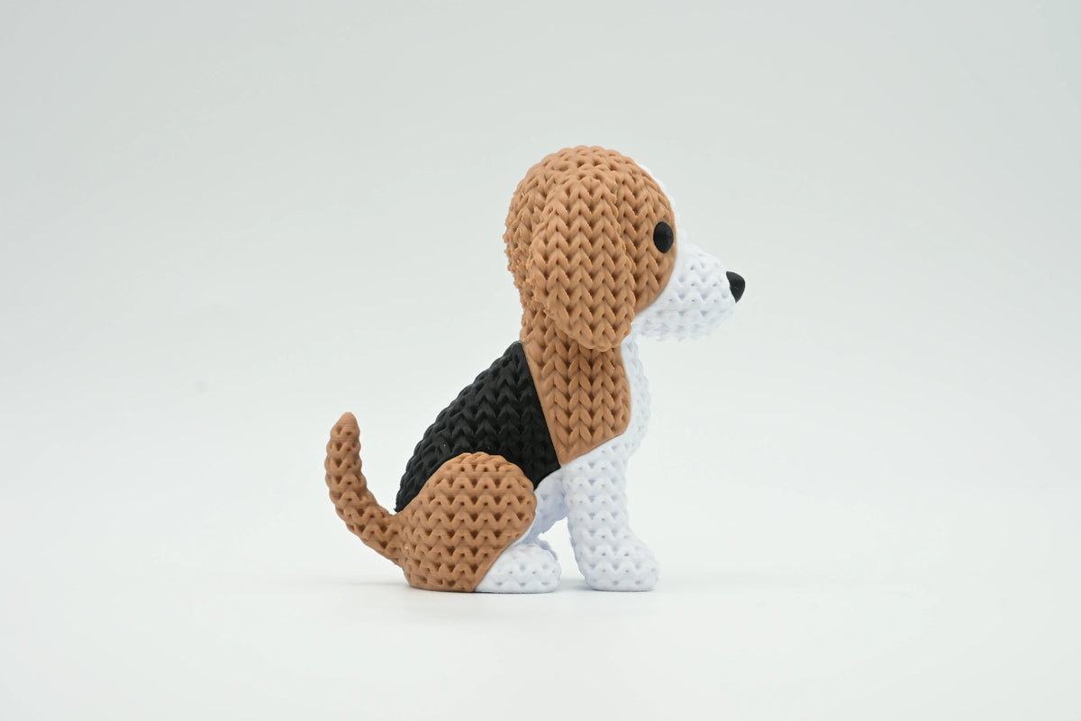 GESTRICKTER BEAGLE-HUND
