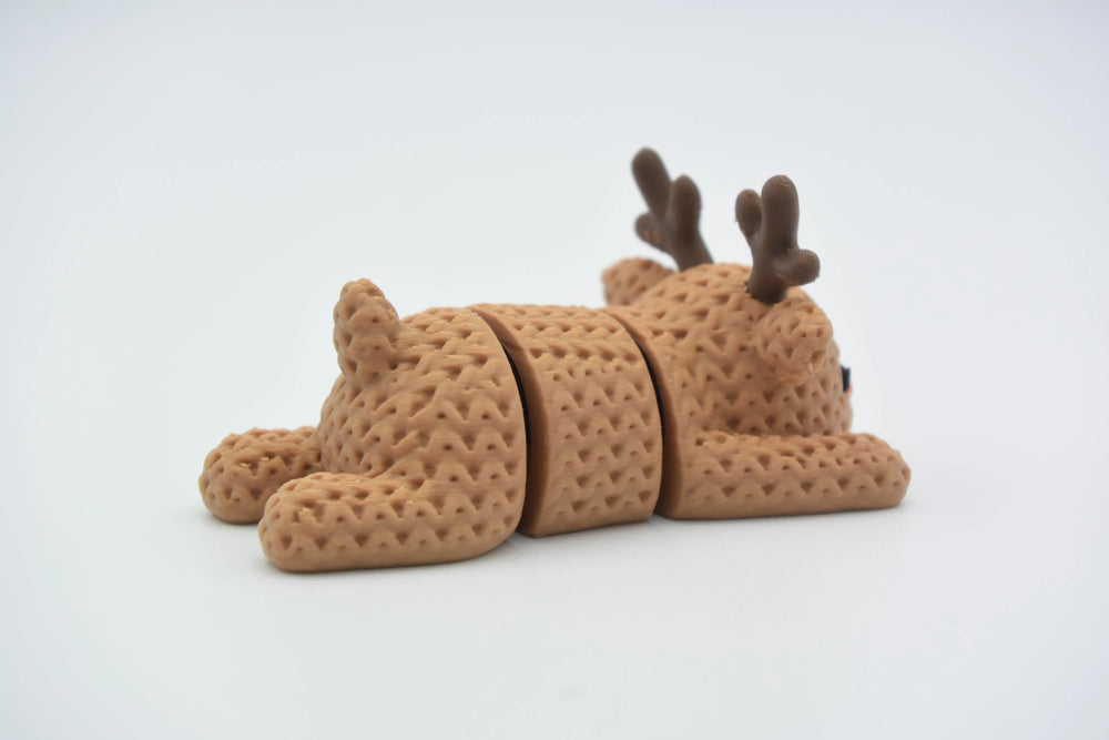 GESTRICKTES FLEXI RENTIER - WEIHNACHTEN