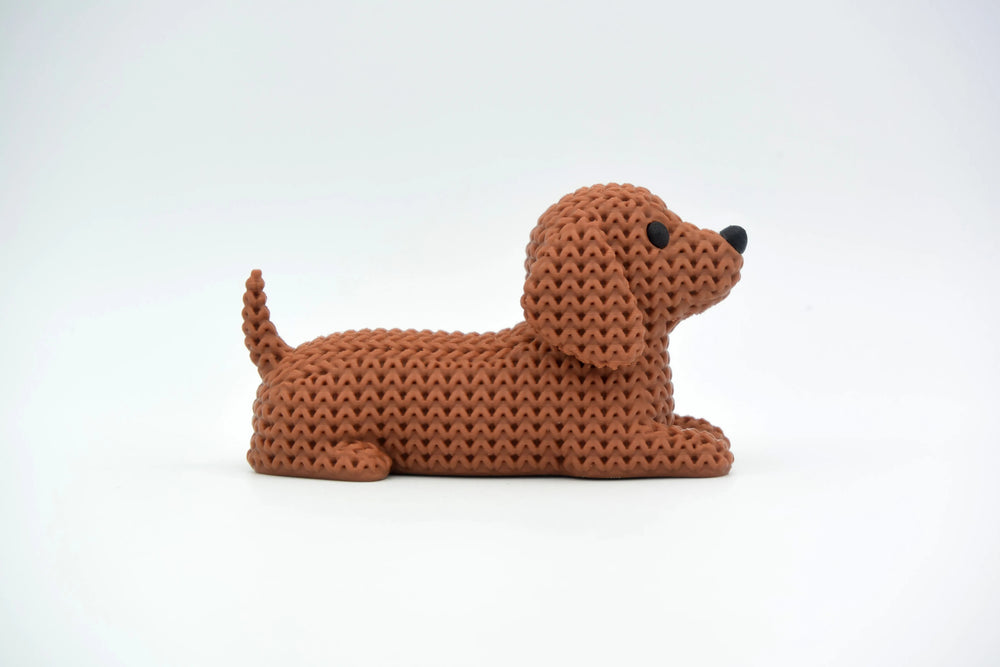 GESTRICKTER DACKEL