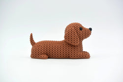 GESTRICKTER DACKEL