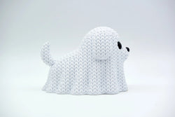 GESTRICKTER HALLOWEEN-HUNDEGEIST