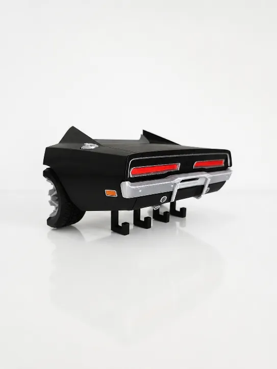 Dodge Charger R/T Schlüsselhalter – 3D-Druck-Zauber