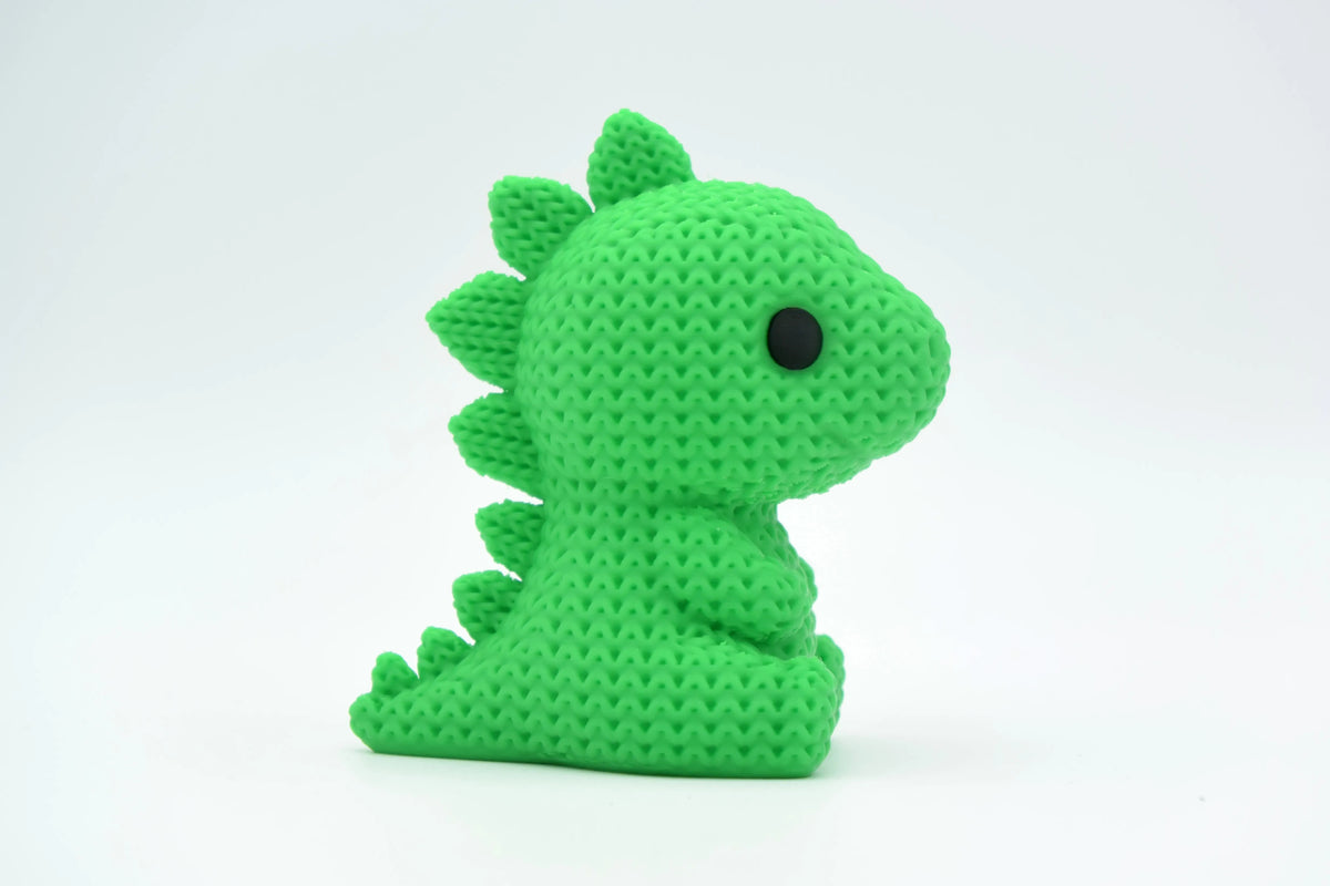 GESTRICKTER STEGOSAURUS DINOSAURIER