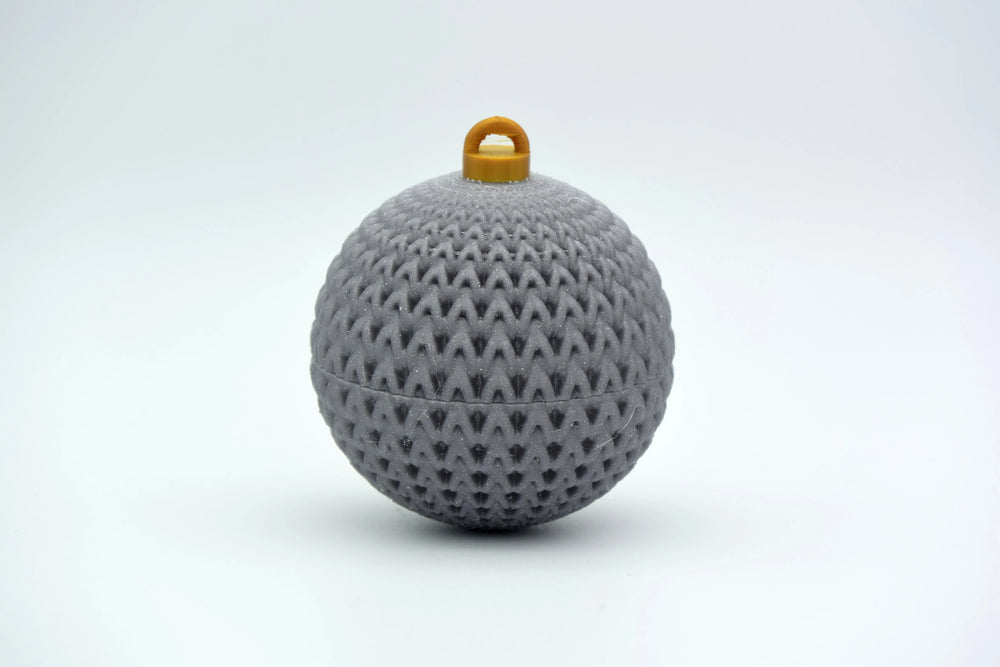 GESTRICKTER WEIHNACHTSORNAMENT-BEHÄLTER