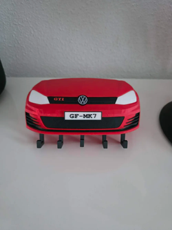 Volkswagen Golf MK7 Schlüsselhalter – 3D-Druck-Zauber