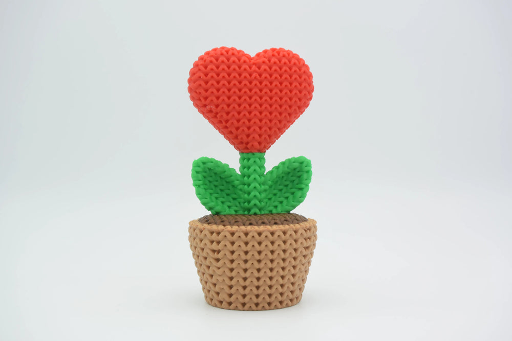 GESTRICKTES HERZGEWÄCHS IM TOPF (3 FILAMENTWECHSEL)