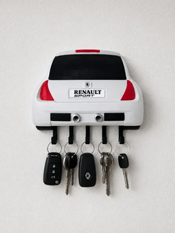Renault Clio II V6 Schlüsselhalter – 3D-Druck-Zauber
