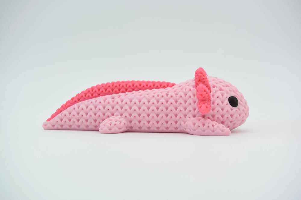 GESTRICKTER AXOLOTL